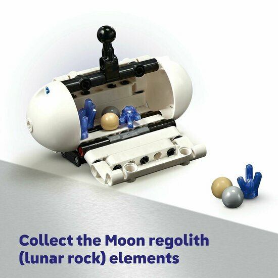 LEGO 42211 Lunar Outpost maanrover ruimtevoertuig
