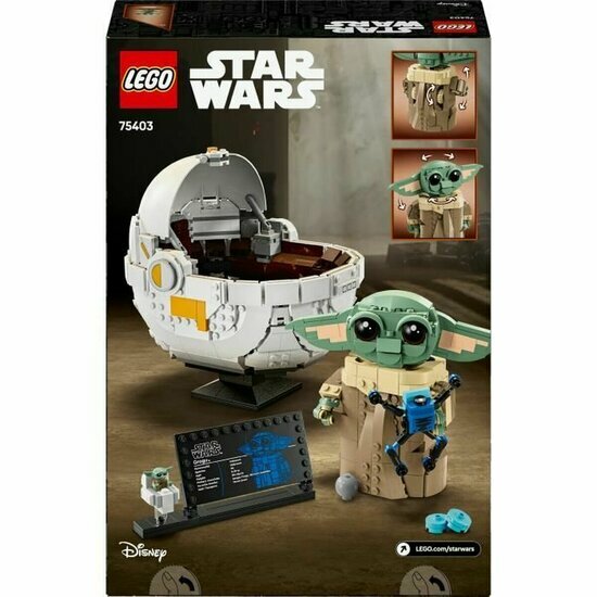 LEGO 75403 Grogu met Zweefkinderwagen