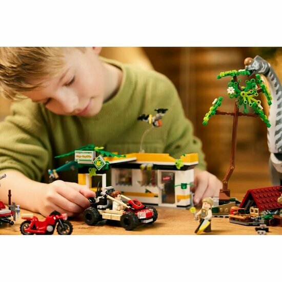 LEGO 76973 Raptor en Titanosaurus opsporingsmissie