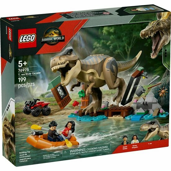LEGO 76975 T-Rex Rivierontsnapping