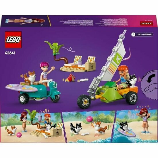 LEGO 42641 Surf- en scooterplezier met de honden