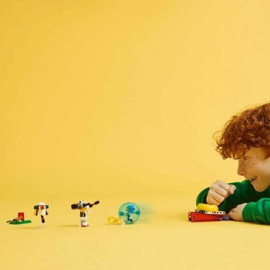 LEGO 77001 Sonics krachtmeting bij het kampvuur