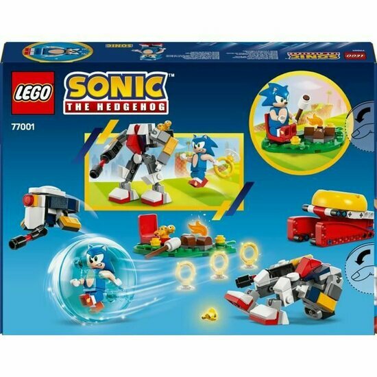 LEGO 77001 Sonics krachtmeting bij het kampvuur