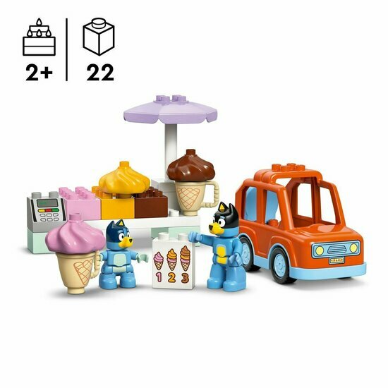 DUPLO 10458 Een ijsje halen met Bluey