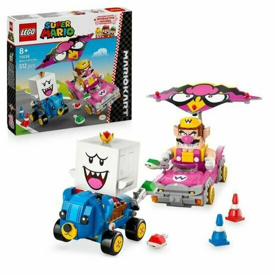 LEGO 72038 Mario Kart &ndash; Wario en King Boo