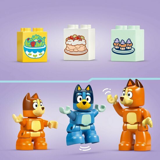 DUPLO 10459 Huis van Bluey en haar Familie met Geheugenspel