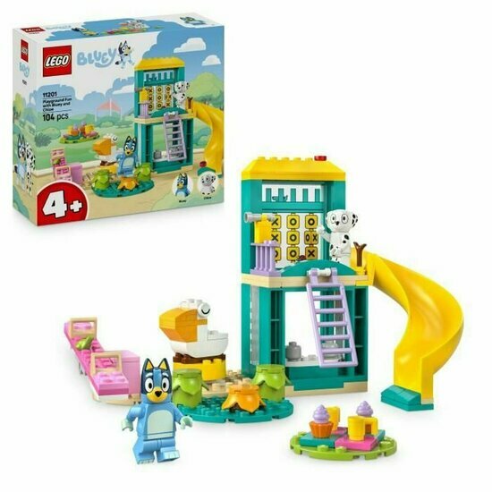 LEGO 11201 Bluey en Chlo&eacute; in de Speeltuin