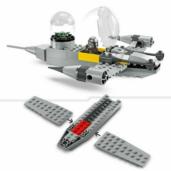 LEGO 75410 Mando en Grogu&rsquo;s N-1 Starfighter