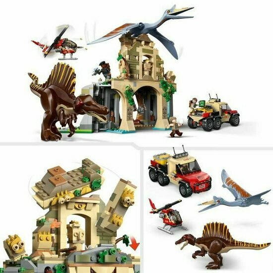 LEGO 76976 Spinosaurus en Quetzalcoatlus luchtmissie