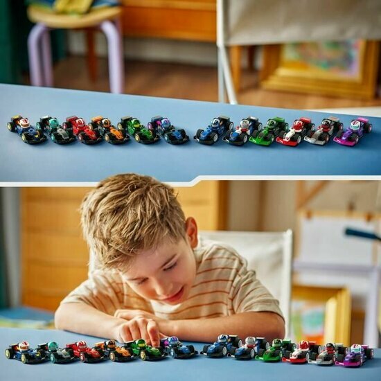 LEGO 71049 Doos met 36 minifiguren &ndash; Verzamelbare F1-auto&rsquo;s
