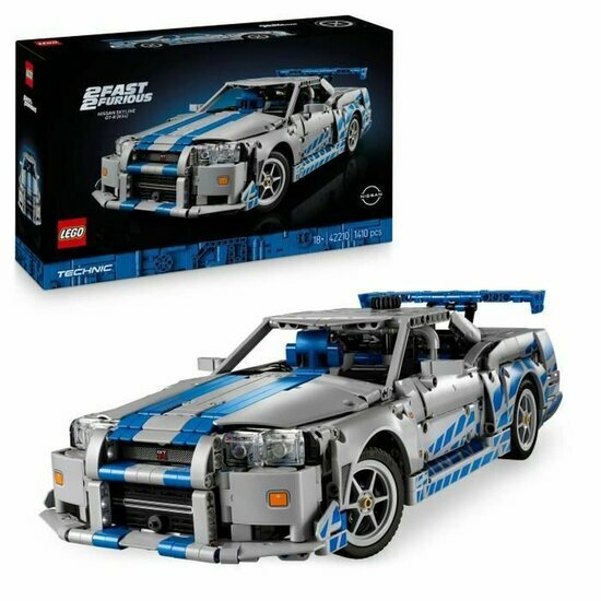 LEGO 42210 2 Fast 2 Furious Nissan Skyline GT-R (R34)