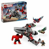 LEGO 76292 Captain America vs Red Hulk Battle