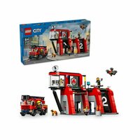 LEGO 60414 Fire Station with Fire Truck